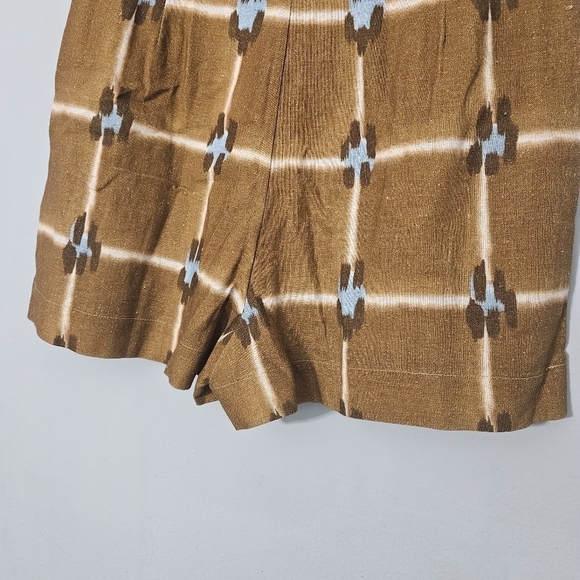 Just Bee Queen Brown Marlow Shorts in Doe Print NWT - Picture 9 of 13